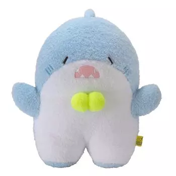 Sunlemon Fluffy Tatton Shark Blue M Stuffed Animal 262814cm P-8192