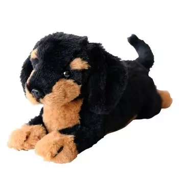 Sunlemon Knee Dog Миниатюрная такса Черная SS 13 x 12 x 28 см Мягкая игрушка P-8072