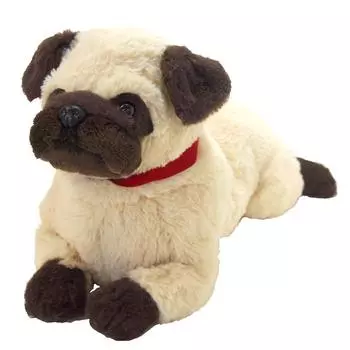 Sunlemon Knee Dog Pug Beige S Stuffed Animal 171231.8cm P-4162