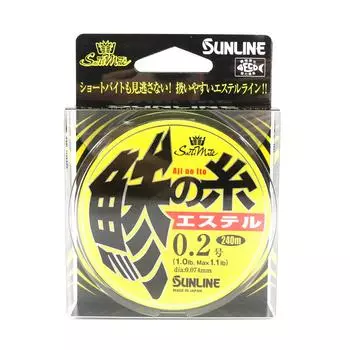 Sunline Ester Line Aji No Ito 240M 1 фунт зеленый (2704) зелёный