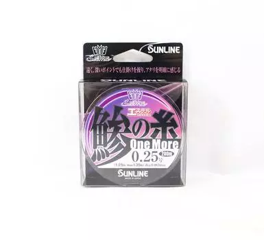 Sunline Ester Line Aji No Ito One More 200м #0,25 1,25 фунта 0,083 мм (6770)