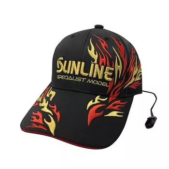 SUNLINE Fire Cap CP-3404 черный/красный