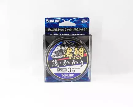 Sunline Fluorocarbon Kurodai ISM Bream Clear 120 м # 3 12 фунтов 0,285 мм (6573) чистый