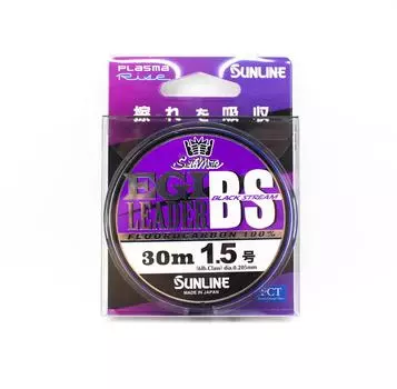 Sunline Fluorocarbon Leader Egi Saltimate BS 30m #1.5 6lb (2833) чистый