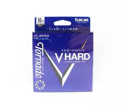 Sunline Fluorocarbon Leader Tornado V Hard Version 2 50 м # 10 40 фунтов (3083)