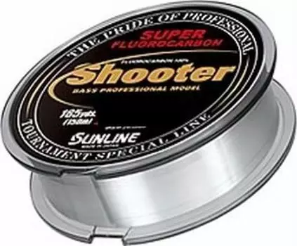 SUNLINE Fluorocarbon Line Shooter 100M 6 22LB Natural Clear No.