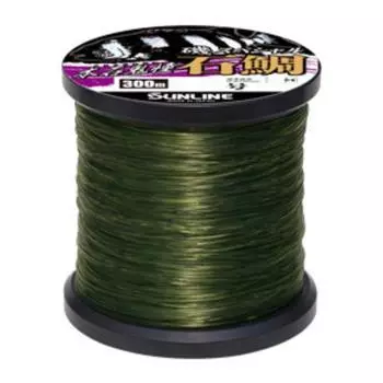 SUNLINE Нейлоновая леска Iso Special Honishikiki 300 м 24 Seaweed Green No. зелёный
