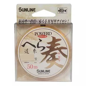 SUNLINE Нейлоновая леска с электроприводом Hera Michi Ito Kanade 50 м Желтый Оранжевый Нет. 0.8