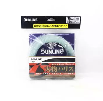 Sunline Nylon Leader Big Game Shock Leader 50m #70 240lb 1.390mm (6092)