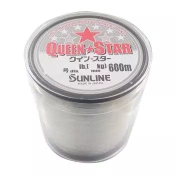 Леска нейлоновая SUNLINE Quinstar 300 м 100 прозрачная №