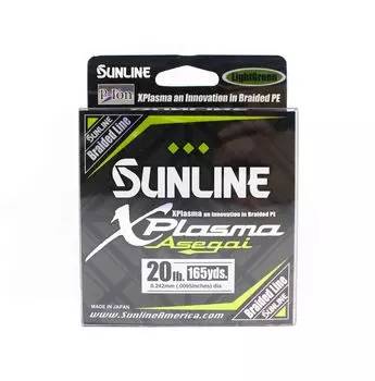 Sunline PE Line Asegai Xplasma 165 ярдов PE 2 20 фунтов Светло-зеленый (6667) светло-зеленый
