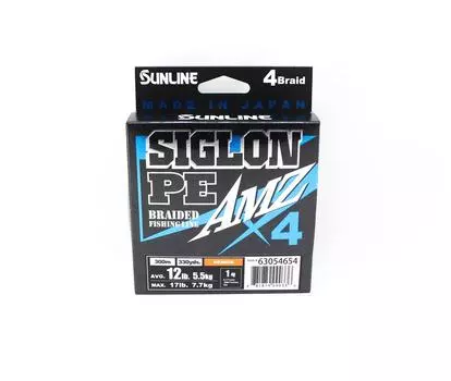 Sunline PE Line X4 Siglon AMZ 300M PE 1 12 фунтов Оранжевый (0336) оранжевый
