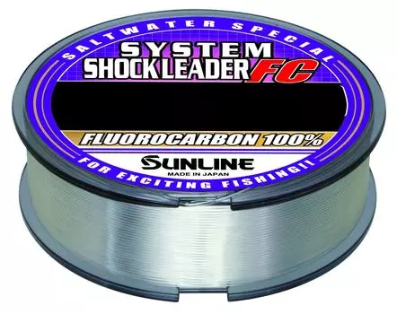 SUNLINE SaltWater Special System Shock Leader FC 30 м 30 100 фунтов/шт.