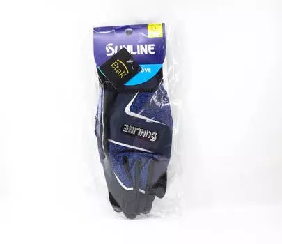 Sunline SUG-704 Соляные перчатки для отсадки, синие, размер XL (7863)