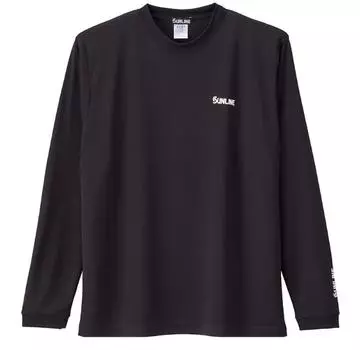 Sunline SUW-15403DLT Сухая футболка с длинным рукавом, черная, размер M (4809)