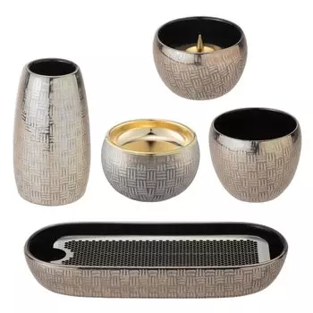 Sunmany японский современный буддийский набор из 5 предметов, аутентичная посуда Арита, сделанная в Японии, стильные цветы, свечи, благовония, чай, рис, современный буддийский алтарь