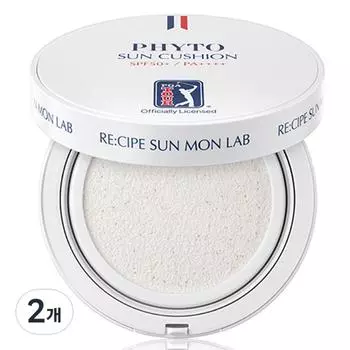 Sunmon Lab Phyto Sun Cushion SPF50+ PA++++, 17g, 2 pieces