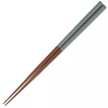 Sunny Life Design Chopsticks Antibacterial Finish Dishwasher Safe 23cm Colon Tip Blue Made in Japan 264420 Wakasa-nuri