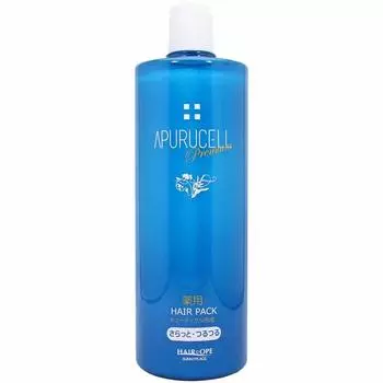 Sunny Place Apple Cell Premium Лечебная маска для волос Saratto 1000 мл белый