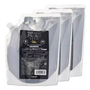 Sunny Place Bright Hair Pomegranate Seed Black Shampoo 1800 мл Refill x (600мл 3)