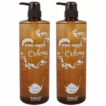 Sunny Place Hair Operation Nano Supplement Очищающий шампунь Улун 1000 мл x 2 набора