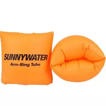Sunny Water Аксессуары для плавания Arm Ring Tube FREE, AR 02 Orange, 2 шт., Корейские водные развлечения