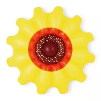 Sunny Water Extra Large Tube Sunflower, корейские водные развлечения