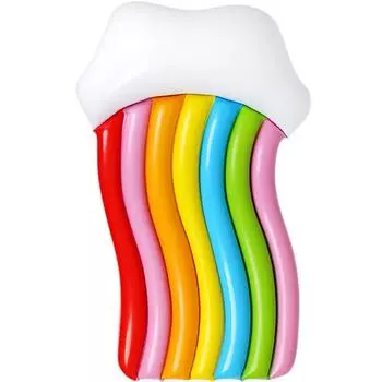 Sunny Water Rainbow Mat Tube, корейские водные развлечения