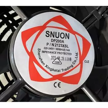 Sunon Sunon Dp200a P/N2123xt Ac220v 12038 Вентилятор охлаждения корпуса сварочного аппарата 12см DP200A P/N2123HSL
