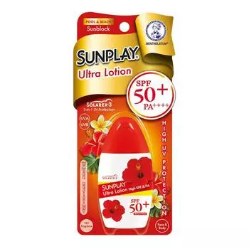 Sunplay Ultra Lotion SPF50+PA++++, бассейн и пляж, солнцезащитный крем, солнцезащитный крем, Solarex-3, защита от ультрафиолета 3-в-1, водостойкий, без запаха 35 мл 35 ml