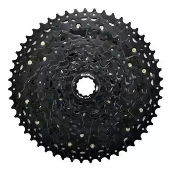 SunRace CSMS3 Wide Ratio Cassette 10 XTE2192 11-51T, Speed, Black,