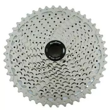 SunRace CSMS8 Wide Ratio Cassette 11 Speed Silver 11-46T , , #XTE1382