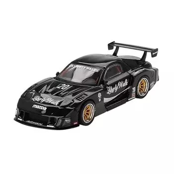 Sunrich MINI GT mazda RX-7 LB-Super Silhouette liberty walk black (Right handle) Finished product