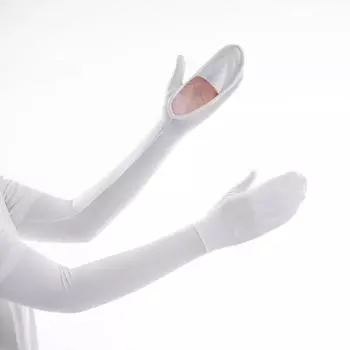 Sunscreen Ice Sleeves Long Women s Summer Ice Silk Anti Ultraviolet Sun Protection Sun Protection Driving Riding Hand Protection Palm Sleeves One Size