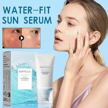 Sunscreen Water Based Sunscreen Skin Moisturizing Sunscreen Non Stick Isolation Light Mild White 50ml белый