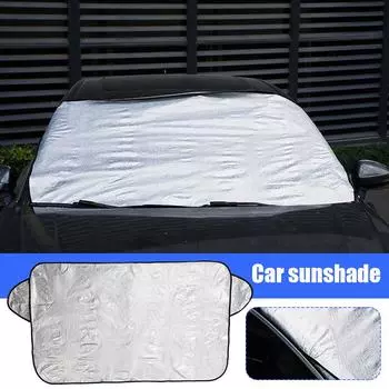 Sunshade Cover Car Windshield Sun Shade Waterproof Protector Automobile Front Cover Windscreen Car Cover Magnetic D6R7