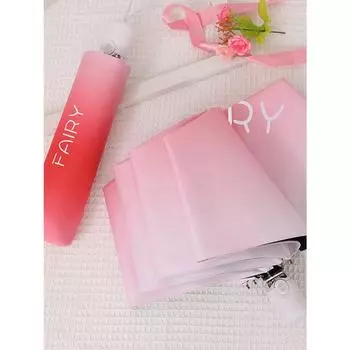 Зонт Sunshine, тройной, розовый, градиентный, мини, женский, черный, гелевый, солнцезащитный, легкий, роскошный, портативный, солнцезащитный зонт