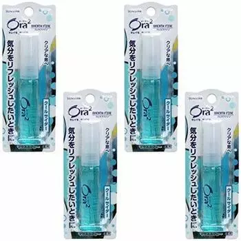 Sunstar Aura Two Breath Fine Mouth Spray 6ml [Bulk purchase] [Cool Cider] (quasi-drug) [x4 pieces]