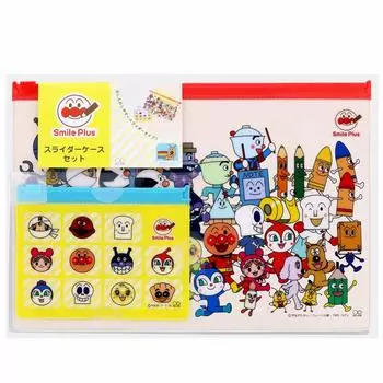 Sunstar Канцелярские принадлежности Anpanman Smile Plus Slider Case Set Minna 1940010D