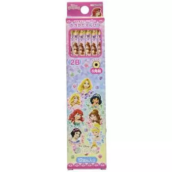 Sunstar Канцелярские принадлежности Disney Pencil 2B 1 Dozen Princess S5012066