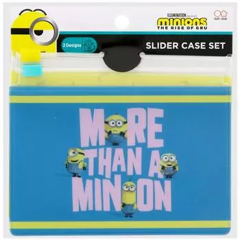Sunstar Канцелярские принадлежности Minions Slider Case Set Minions 2 3D Pattern S2218372