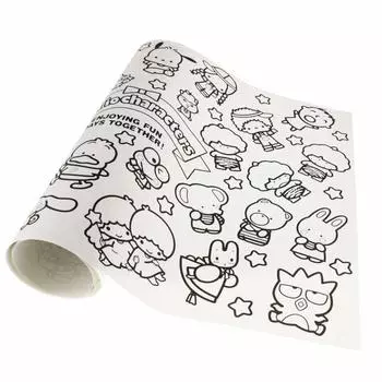 [Sunstar Канцелярские товары] Petatto Roll Раскраска Персонажи Sanrio 8121005A