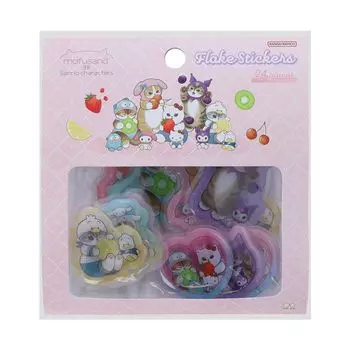 Sunstar Канцелярские товары Sanrio Character Seal 3D mofusand x Sanrio Fruit S8592098