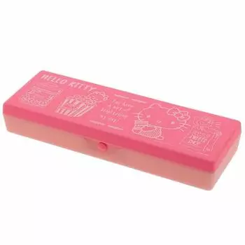 Sunstar Канцелярские товары Sanrio Пенал Пластиковый Чарапаре Hello Kitty S1032984