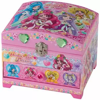 Sunstar Канцелярские товары Секретная Милая Коробка Исцеление Good Precure 7074310A розовый