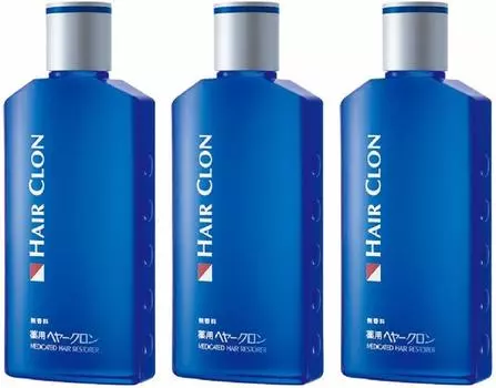 Sunstar Medicated Hair Clone M 190 мл без запаха, набор [Отличный 3]