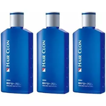 Sunstar Medicated Hair Clone M 190ml Unscented [Great Value Set of 3]