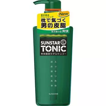 Sunstar MK Tonic Refreshing Scalp Care Shampoo 480ml Sunstar Tonic Shampoo and Conditioner (Skin Care) To use] Take an appropriate amount in the palm