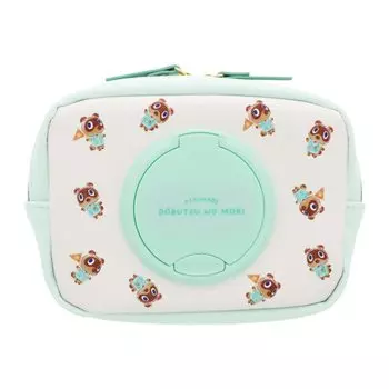 Sunstar Stationery Animal Crossing Pouch Sheet Case Seepo Green S2321092