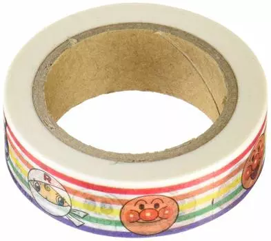 Sunstar Stationery Anpanman Masking Tape 3920010A Rainbow